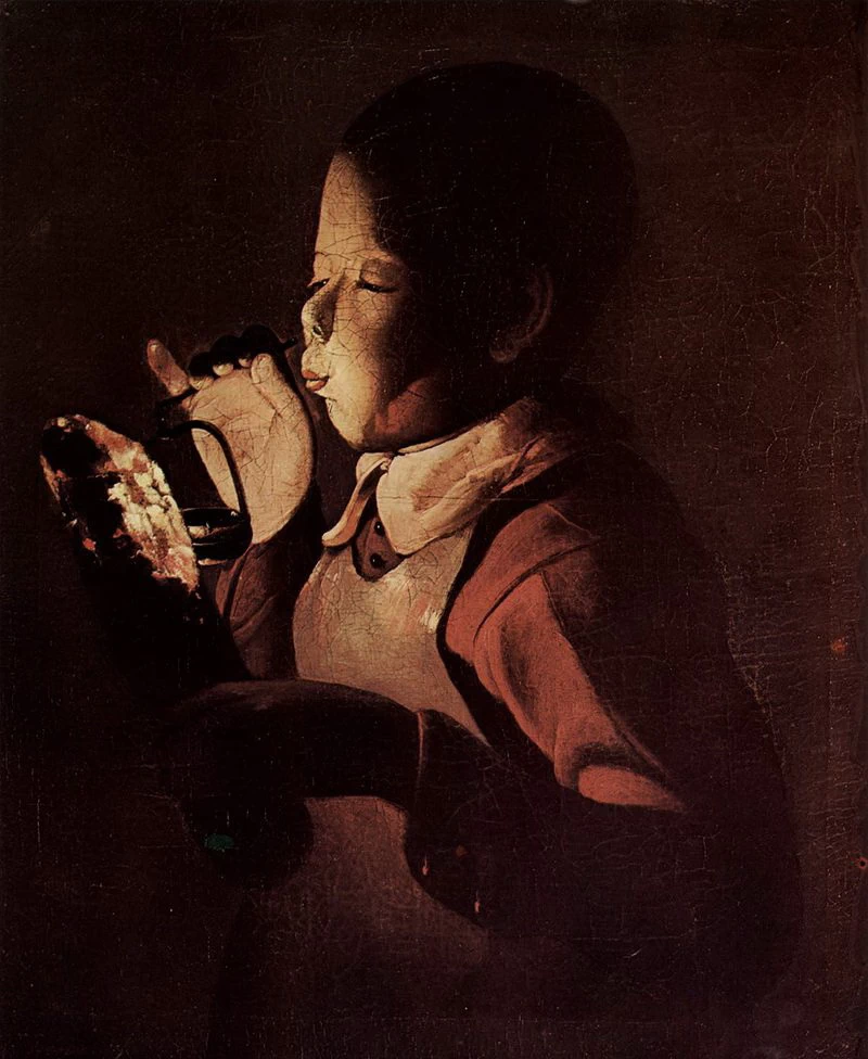 Soffiatore sulla brace - Musée des Beaux, Arts de Dijon